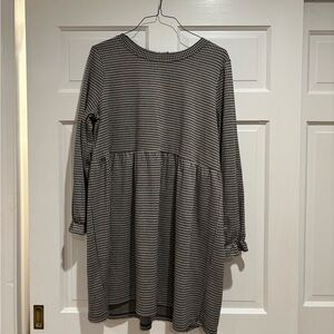 Loft Back Button Dress